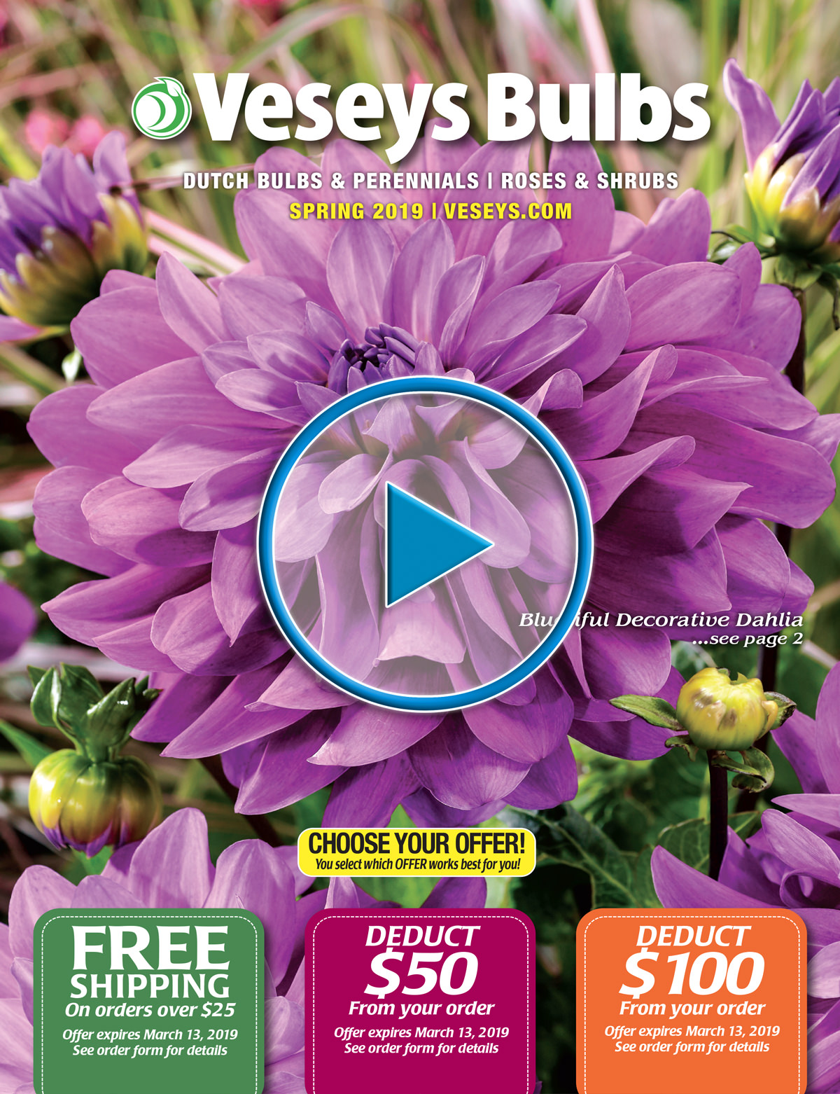 request a free catalogue veseys